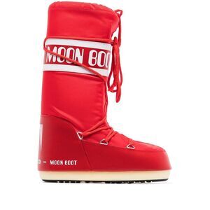 MOON BOOT Original Tall Snow Boots Men RED
